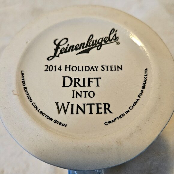 Leinenkugel's 2014 Holiday Stein - Drift Into Winter - Limited Edition - Picture 5 of 7